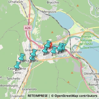 Mappa Via Caduti sul Lavoro, 28881 Gravellona Toce VB, Italia (1.36818)
