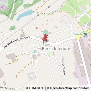 Mappa Piazza Umberto I, 14, 25040 Berzo Inferiore, Brescia (Lombardia)