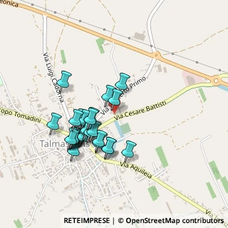 Mappa Via Umberto i, 33030 Talmassons UD, Italia (0.40385)