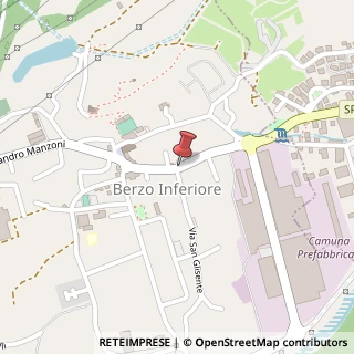 Mappa Via Vittorio Emanuele II, 5, 25040 Berzo Inferiore, Brescia (Lombardia)