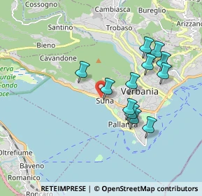 Mappa Via Marini, 28925 Verbania VB, Italia (1.67333)