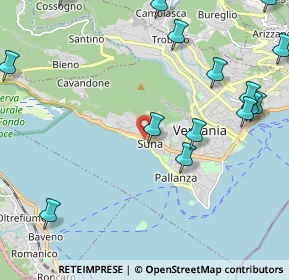 Mappa Via Marini, 28925 Verbania VB, Italia (2.98765)