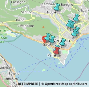 Mappa Via Marini, 28925 Verbania VB, Italia (1.88727)