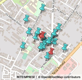 Mappa Via Fratelli Cossar, 34170 Gorizia GO, Italia (0.144)