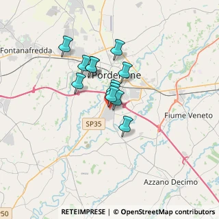 Mappa Via A. Zanette, 33170 Pordenone PN, Italia (2.285)