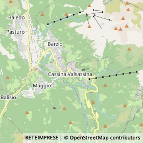 Mappa Cassina Valsassina