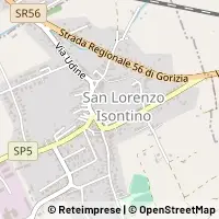 Karte San Lorenzo Isontino