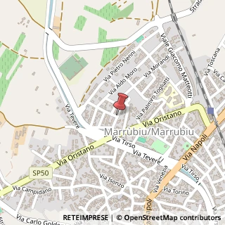 Mappa Via Enrico De Nicola,  16, 09094 Marrubiu, Oristano (Sardegna)