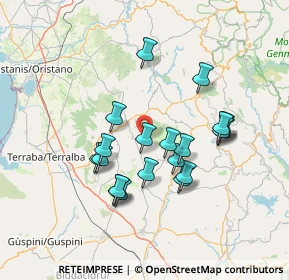 Mappa Via Cagliari, 09090 Sini OR, Italia (13.753)