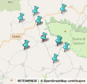 Mappa Vicolo I Giuseppe Verdi, 09090 Gonnosnò OR, Italia (3.99083)