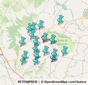 Mappa Vicolo I Giuseppe Verdi, 09090 Gonnosnò OR, Italia (6.726)