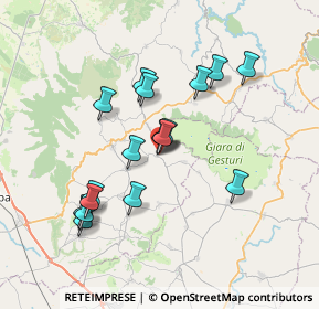 Mappa Vicolo I Giuseppe Verdi, 09090 Gonnosnò OR, Italia (7.22176)