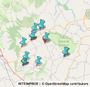 Mappa Vicolo I Giuseppe Verdi, 09090 Gonnosnò OR, Italia (7.67533)