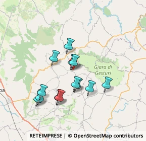 Mappa Vicolo I Giuseppe Verdi, 09090 Gonnosnò OR, Italia (6.80077)