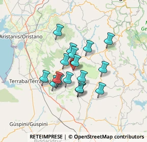 Mappa Vicolo I Giuseppe Verdi, 09090 Gonnosnò OR, Italia (10.77353)