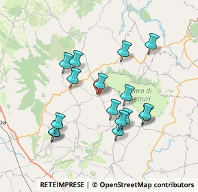 Mappa SP 35, 09090 Gonnosnò OR, Italia (7.455)