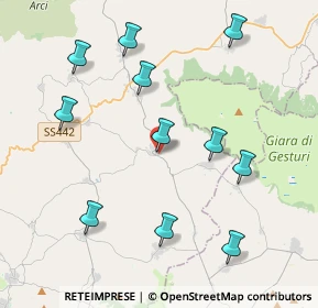 Mappa SP 35, 09090 Gonnosnò OR, Italia (4.76636)