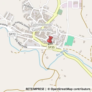 Mappa Corso Umberto, 5, 09090 Gonnosnò, Oristano (Sardegna)