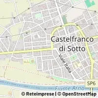 Hartă Castelfranco di Sotto