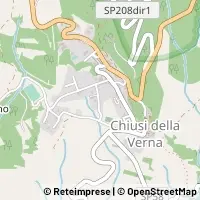 Mapa Chiusi della Verna