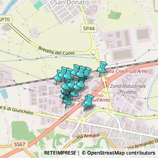Mappa Via dei Conciatori, 56028 San Miniato PI, Italia (0.27)