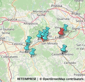 Mappa Via dei Conciatori, 56028 San Miniato PI, Italia (11.03083)