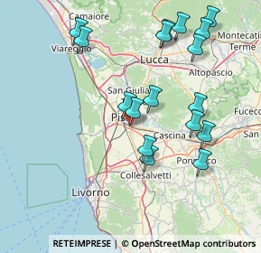 Mappa Via Padre Ximenes Leonardo, 56121 Pisa PI, Italia (16.69588)