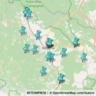 Mappa Via G. Borghi, 52011 Bibbiena AR, Italia (8.054)