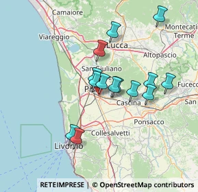 Mappa Via Giovanni Tozzetti Targioni, 56121 Pisa PI, Italia (12.24143)