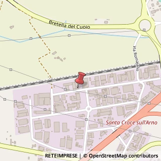 Mappa Via dei Conciatori, 37, 56028 San Miniato, Pisa (Toscana)