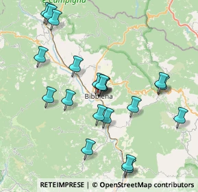 Mappa Via Rosa Scoti Franceschi, 52011 Bibbiena AR, Italia (8.065)