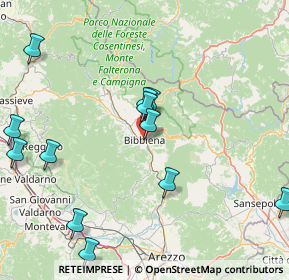 Mappa Via Rosa Scoti Franceschi, 52011 Bibbiena AR, Italia (19.51833)