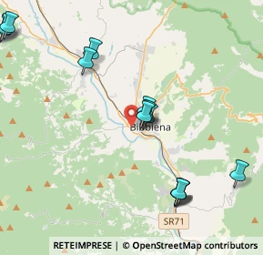 Mappa Le Chiane, 52011 Bibbiena AR, Italia (4.92214)