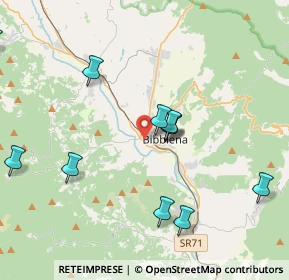 Mappa Le Chiane, 52011 Bibbiena AR, Italia (4.43818)