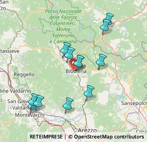 Mappa Le Chiane, 52011 Bibbiena AR, Italia (14.73)