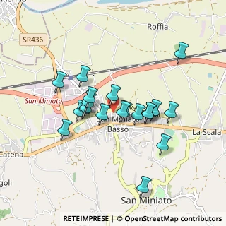 Mappa Via Carlo Goldoni, 56028 San Miniato PI, Italia (0.771)
