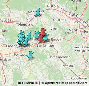 Mappa Via Carlo Goldoni, 56028 San Miniato PI, Italia (13.7535)