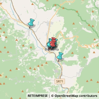 Mappa Via del Cacciatore, 52011 Bibbiena AR, Italia (1.01273)