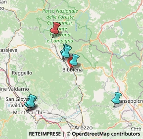 Mappa Strada regionale umbro casentinese, 52011 Bibbiena AR, Italia (16.57545)