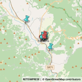 Mappa Via Umbro Casentinese Romagnola, 52011 Bibbiena AR, Italia (1.04545)