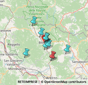 Mappa Via della Segheria, 52011 Bibbiena AR, Italia (8.78455)