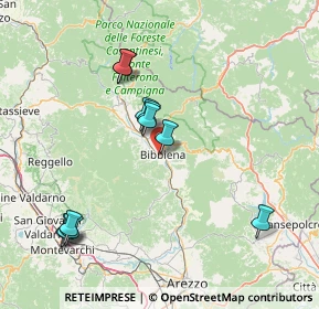 Mappa Via della Segheria, 52011 Bibbiena AR, Italia (16.46364)