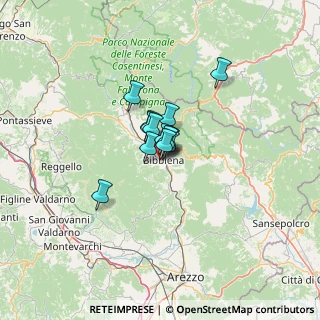 Mappa Via della Segheria, 52011 Bibbiena AR, Italia (5.99615)