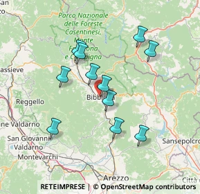 Mappa Via Dante, 52011 Bibbiena AR, Italia (13.03909)