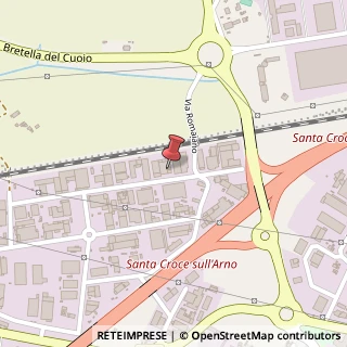 Mappa Via dei Conciatori, 24, 56028 San Miniato, Pisa (Toscana)