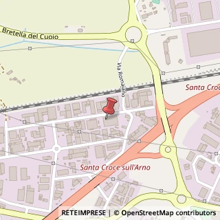 Mappa Via dei Conciatori, 9, 56028 San Miniato, Pisa (Toscana)