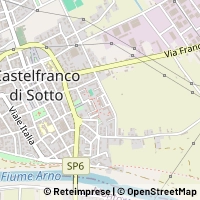 Mapa Castelfranco di Sotto