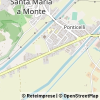 Mapa Santa Maria a Monte