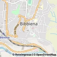 Mapa Bibbiena