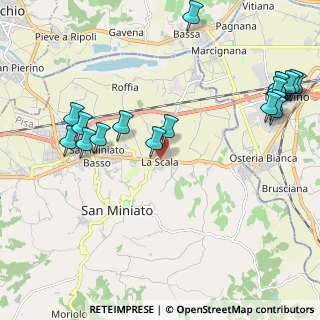Mappa Piazza Trieste, 56028 San Miniato PI, Italia (2.69944)